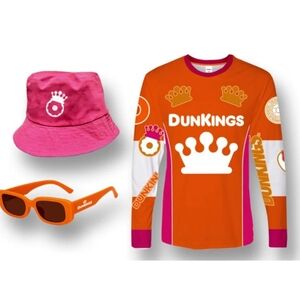 NWT Limited Edition DUNKINGS HALLOWEEN COSTUME Size S/M & L/XL